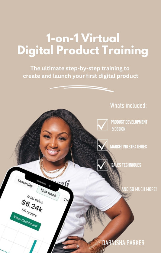 1-on-1 Virtual/ Digital Product Training