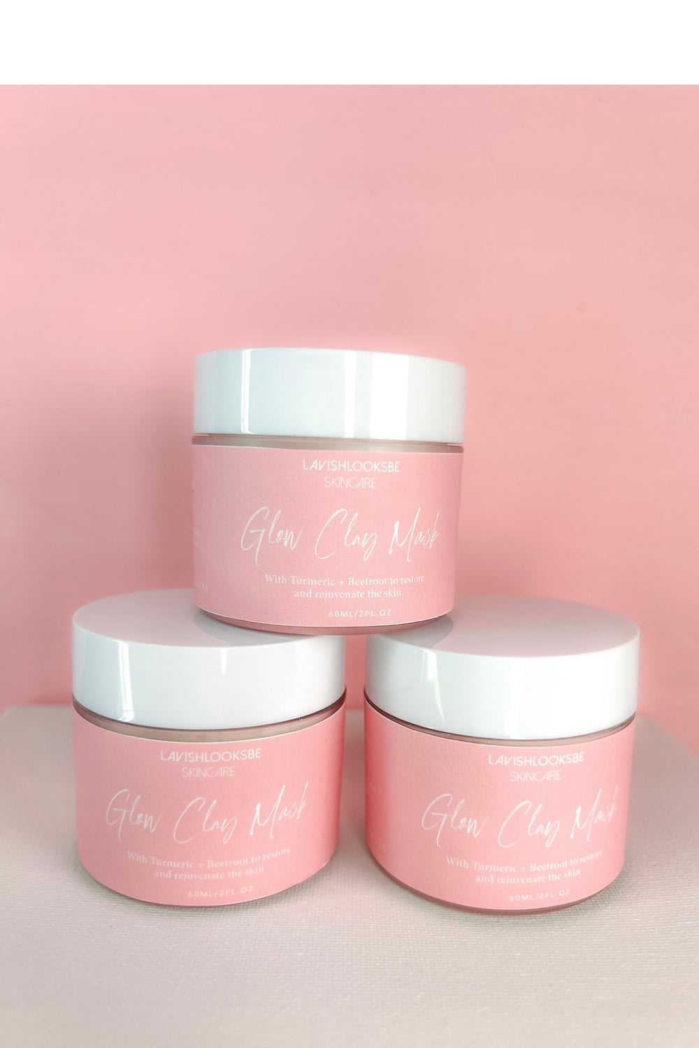 Glow clay mask
